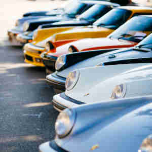 Porsche Front Lineup