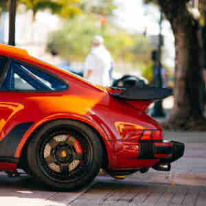 Red Porsche