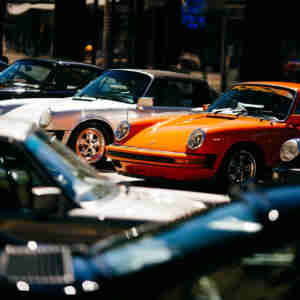 Orange Porsche 4