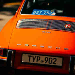 Orange Porsche 3