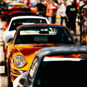 Orange Porsche 2